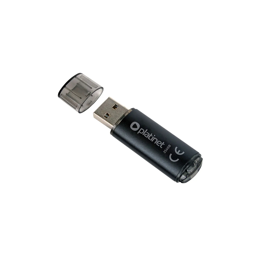 PLATINET USB 2.0 X-DEPO Flash Disk 256GB μαύρο PMFE256