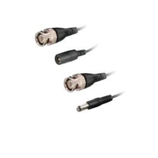 Cctv Hq Cable 5M  For Bnc(Mm)+Dc(Mf) Blk