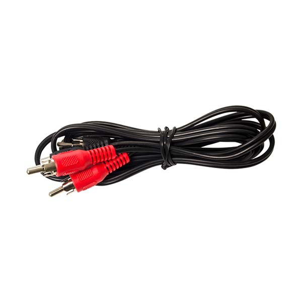 1.5M M/M 2RCA Plug To 2RCA Plug Nickel - Image 2