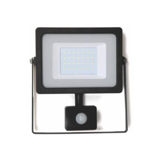 Well Προβολέας LED 30W SMD με αισθητήρα LEDfn-Glow 30PIR-WL