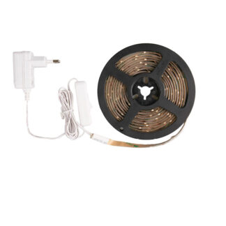 Ταινία LED 3M 12V/6W 4000K με τροφοδοτικό LEDSTND-2835-12308S202/3-WL