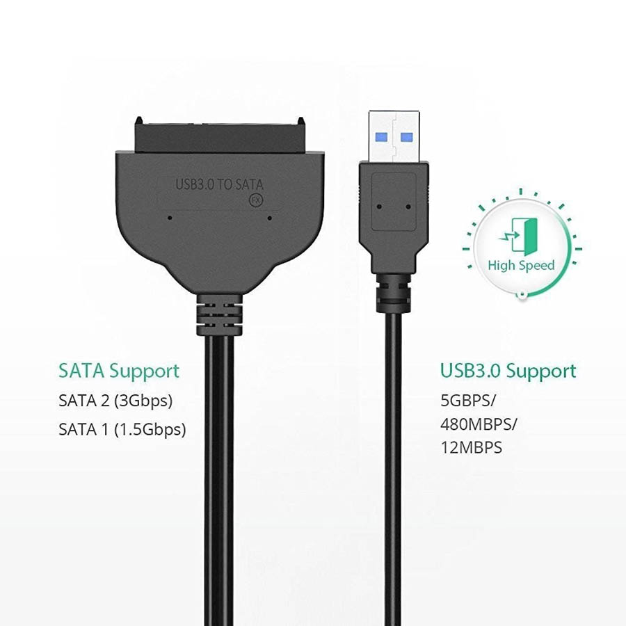 Καλώδιο USB 3.0 σε 2,5 sata 35cm adaptor - Image 3
