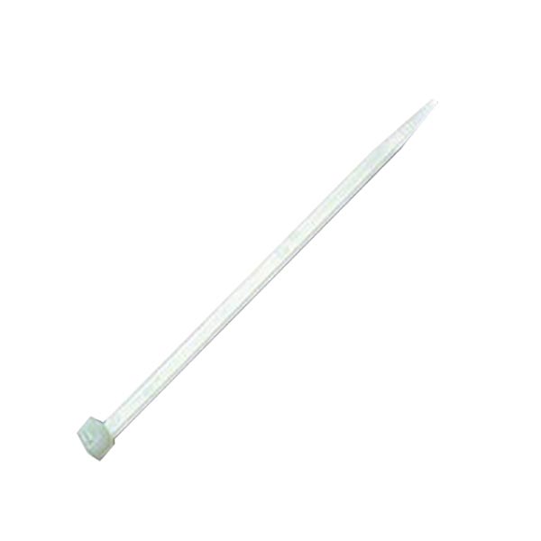Δεματικά καλωδίων Λευκά 7.6 x 300mm 100τεμ/Συσκ COM