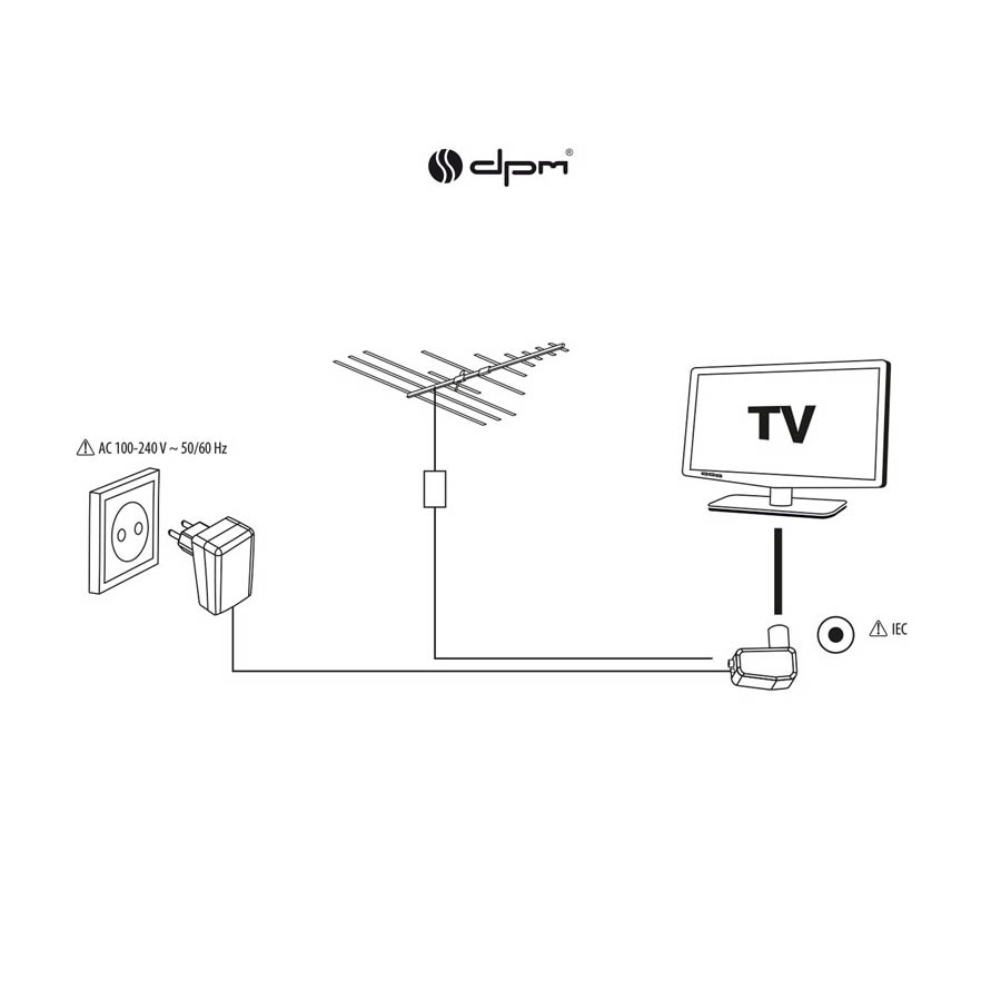Τροφοδοτικό DC 12 V / 100 mA. - Image 4
