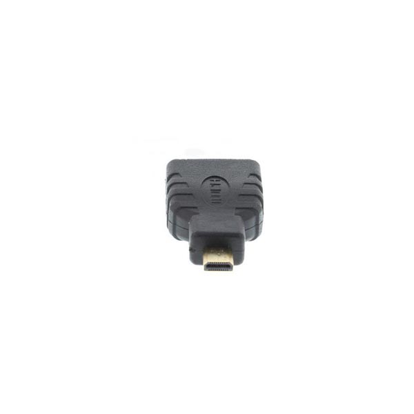 Adaptor HDMI θυληκό σε MICRO HDMI αρσενικό Χρυσό Well ADAPT-HDMIF/UHDMIM-W - Image 2