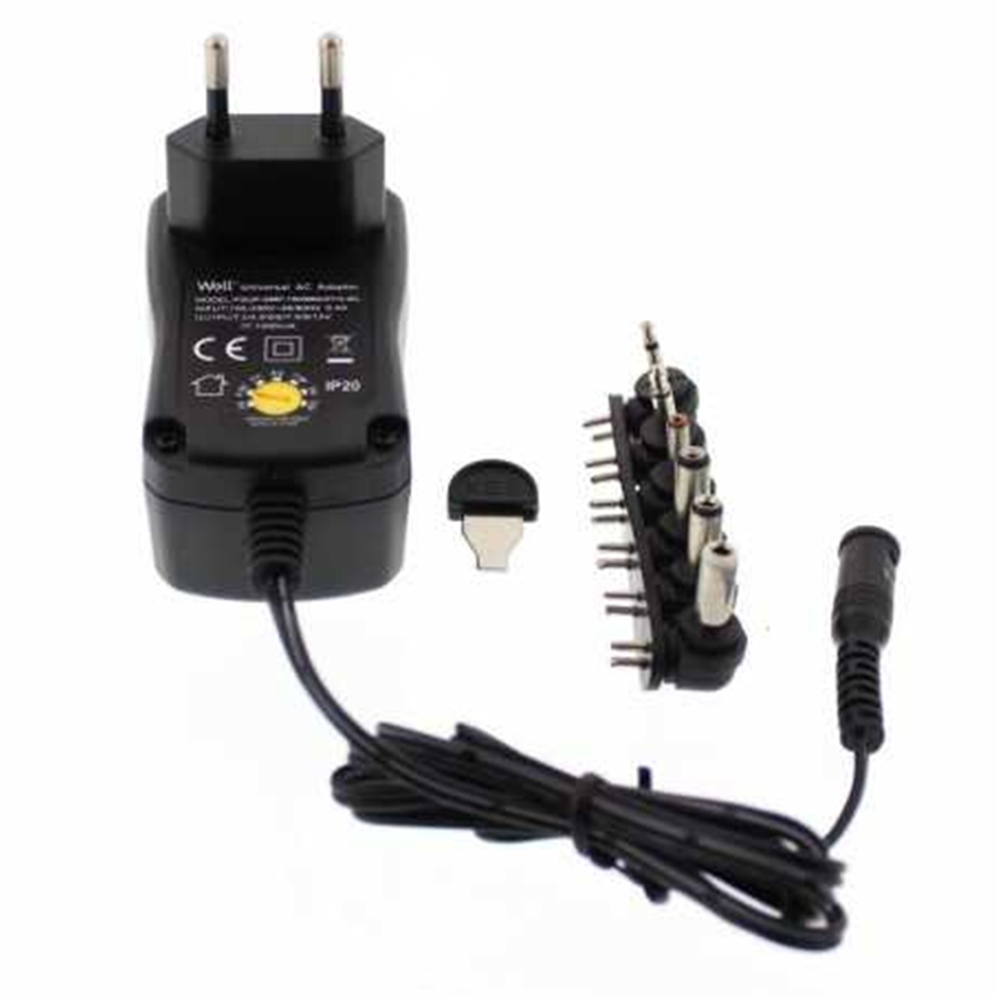 Τροφοδοτικό AC/DC Well PSUP-SMP-1000MA/6T/2-WL - Image 3