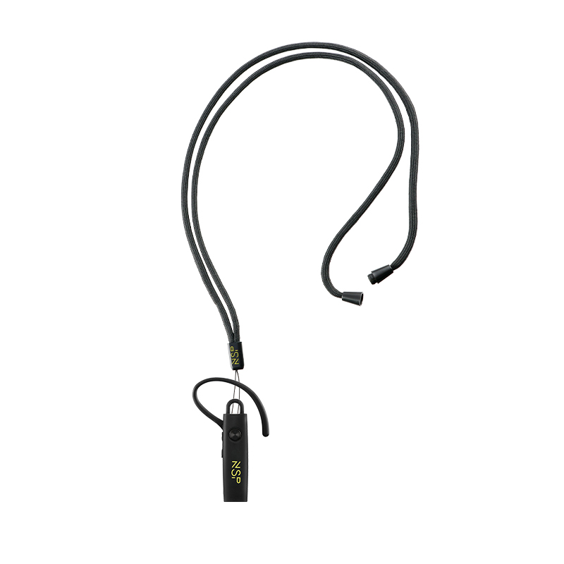 Ακουστικό Bluetooth Headset V5.0 + Hanger Clip για κορδόνι λαιμού NSP BN400 - Image 3