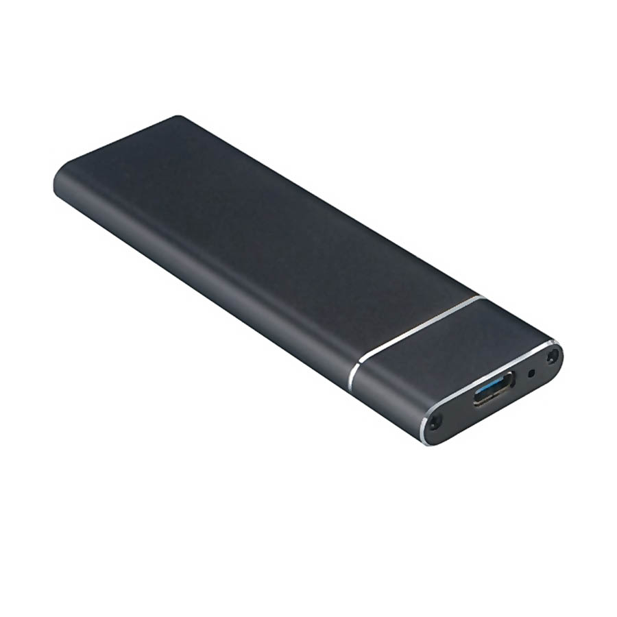 Enclosure silver USB3.1 M2 SSD SATA ENCL-M2/SSD