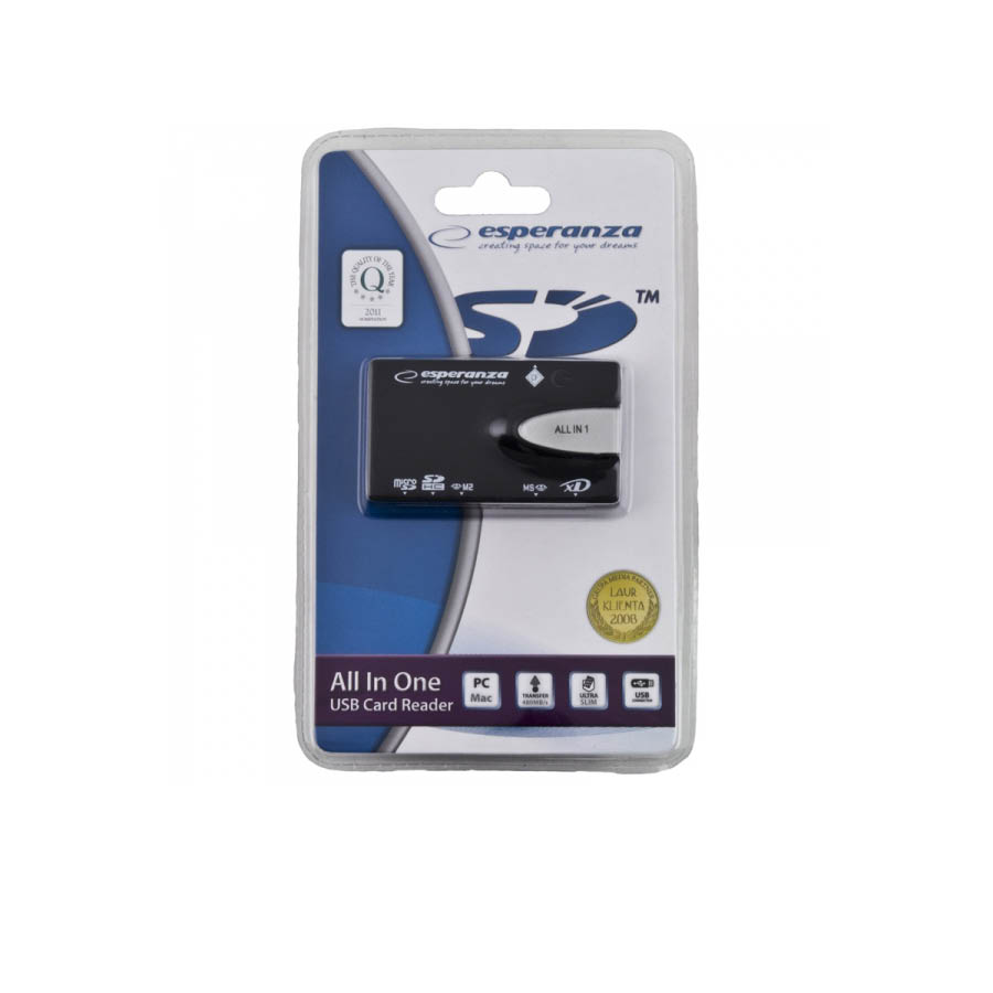 Card Reader USB 2.0 All in One EA129 - Image 2
