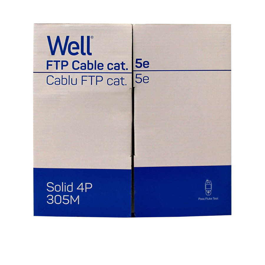 FTP CAT-5e 305m Χαλκός Pull Out Box Well FTP5E-CU-305-WL - Image 5