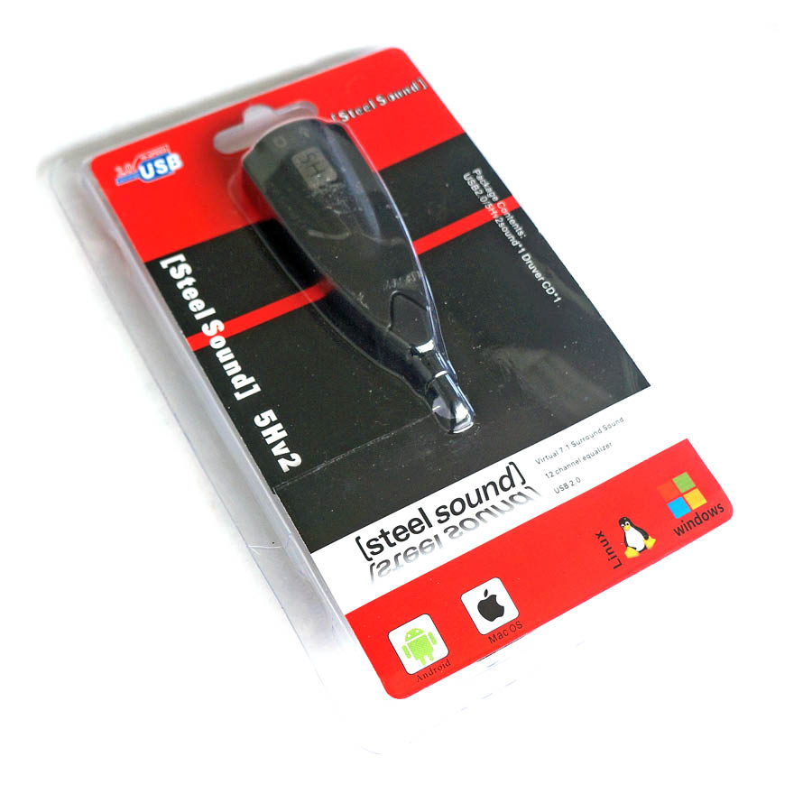 Εξωτερική κάρτα ήχου 7.1 USB to Jack 3.5mm (PC/MAC/Linux) 5Hv2 - Image 3