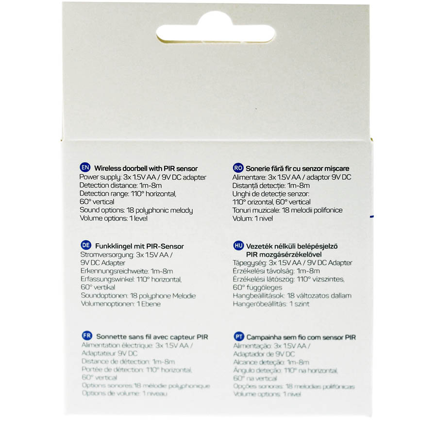 Ειδοποιητής εισόδου με ανίχνευση Cheer Well DOORBELL-CHEER-WL - Image 6