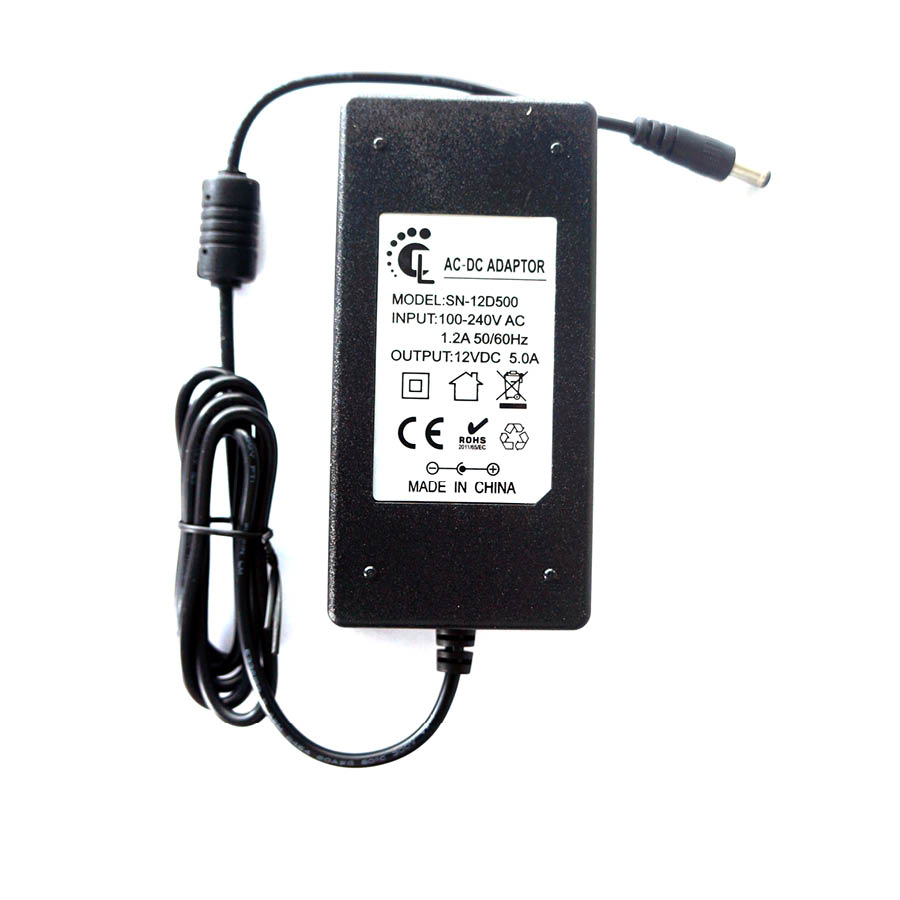 Τροφοδοτικό CCTV Κάμερας 12V 5A - Image 2