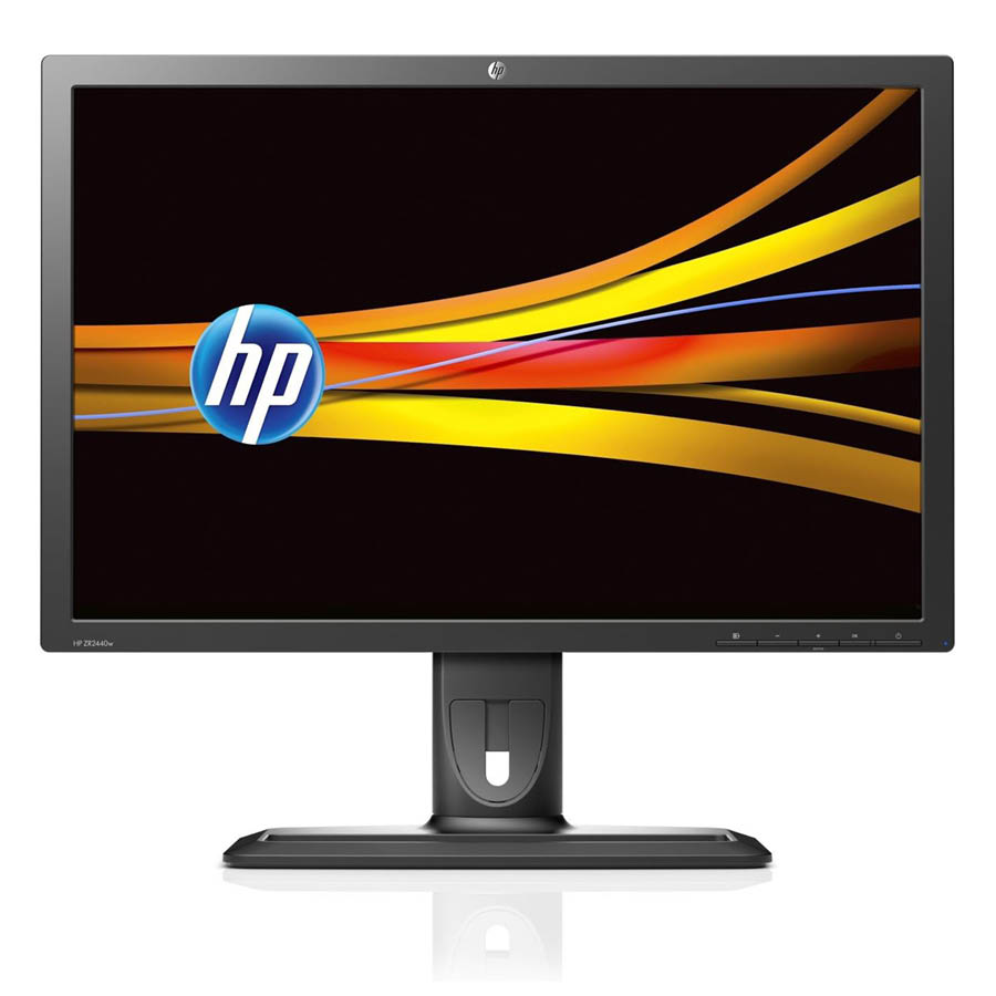 Used Monitor ZR2440w IPS LED/HP/24``FHD/1920x1200/Wide/Black/DVI-D & DP & HDMI & USB HUB - Image 3