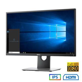 Used Monitor P2417H IPS LED/Dell/24``FHD/1920x1080/Wide/Black/D-SUB & DP & HDMI & USB HUB