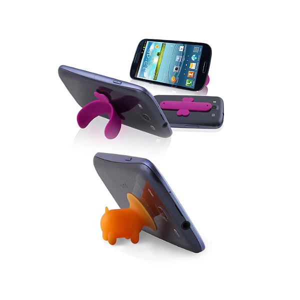 Βάση στήριξης από σιλικόνη για Smartphone & Tablet EMS112 σετ 4 τμχ. - Image 2