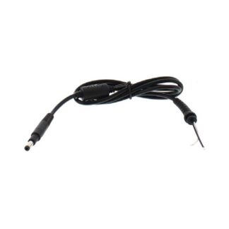 Καλώδιο τροφοδοσίας Well 4.8x1.7 PIN για Laptop HP 1.2m (μαύρο βύσμα) CABLE-DC-HP-4.8X1.7/TN