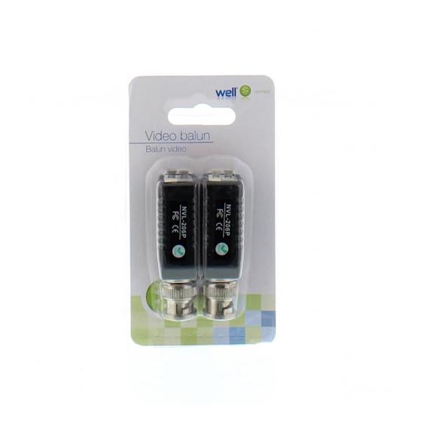 Video balun HD Passive 2τεμ Well BLN-HD-C03-WL - Image 2