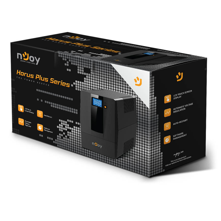 UPS 600VA Horus Plus LINE INTERACTIVE w/Display PWUP-LI060H1-AZ01B - Image 6
