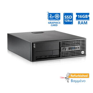 HP Z230 SFF Xeon E3-1241v3/16GB DDR3/128GB SSD/DVD/Nvidia 2GB/8P Grade A+ Workstation Refurbhided PC