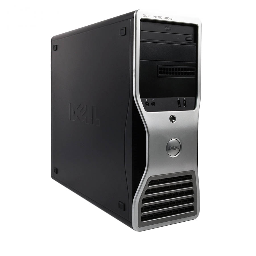 Dell Precision T5500 Tower Xeon E5630(4-Cores)/8GB DDR3/500GB/Nvidia 256MB/DVD Grade A+ Workstation - Image 2