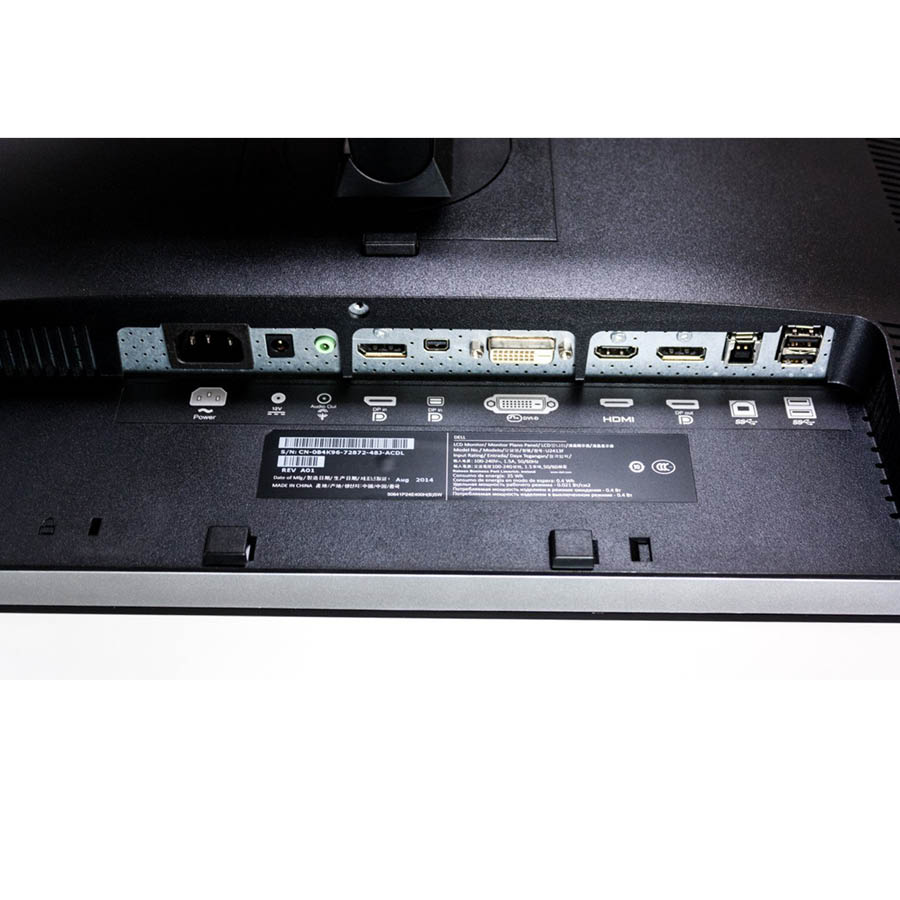 Used Monitor U2413 LED/Dell/24``FHD/1920x1200/Wide/Silver/Black/D-SUB & DVI-D & DP & HDMI & USB HUB - Image 5