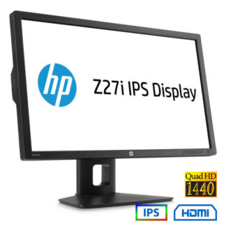 Used (A-) Monitor Z27i Q-LED/HP/27``QHD/2560x1440/Wide/Black/Grade A-/D-SUB & DVI-D & DP & HDMI & US