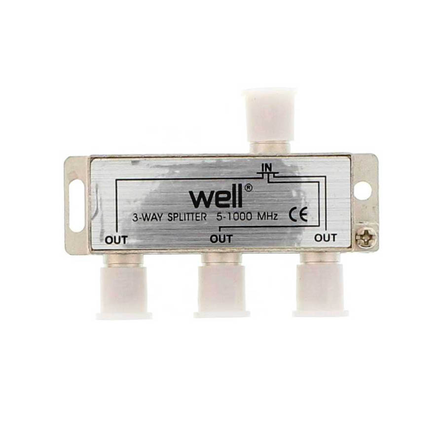 Διακλαδωτής 1 Προς 3 CATV 3 (1.000hz) SPLT-FC/3-WL - Image 4