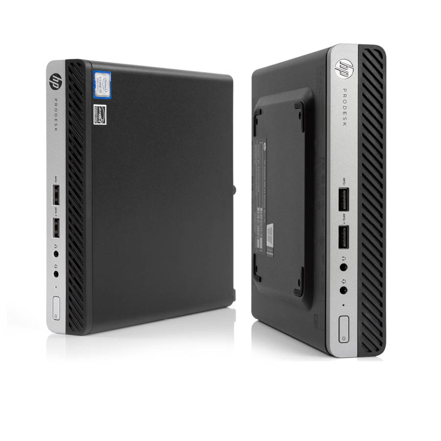 HP ProDesk 400G4 DM i5-8500T/8GB DDR4/256GB Μ.2 SSD/No ODD/10P Grade A Refurbished PC - Image 3