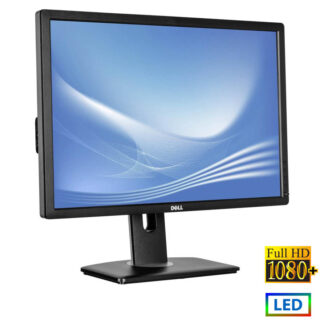 Used Monitor U2412M LED/Dell/24``FHD/1920x1200/Wide/Black/D-SUB & DVI-D & DP & USB Hub