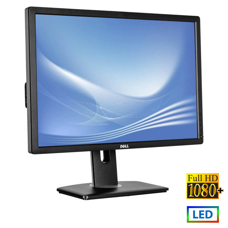 Used Monitor U2412M LED/Dell/24``FHD/1920x1200/Wide/Black/D-SUB & DVI-D & DP & USB Hub