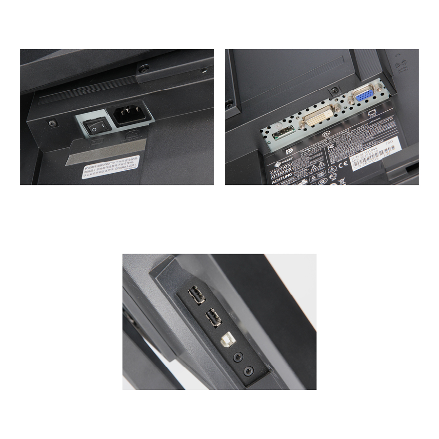 Used Monitor FlexScan EV2436W IPS LED/Eizo/24``FHD/1920x1200/Wide/Black/w/Speakers/D-SUB & DVI-D & D - Image 4