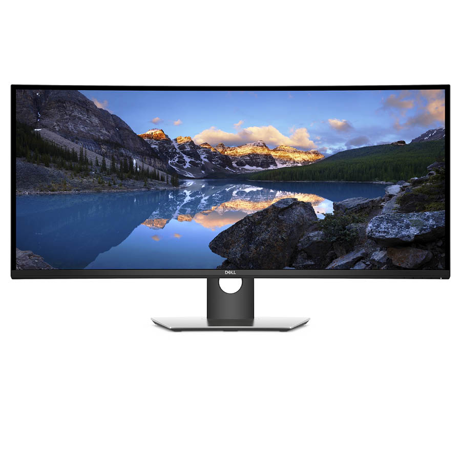 Used Monitor UltraSharp U3818DW Curved/Dell/38``UW-QHD/3840x1600/Black/w/Speakers/DP & 2xHDMI & USB - Image 3