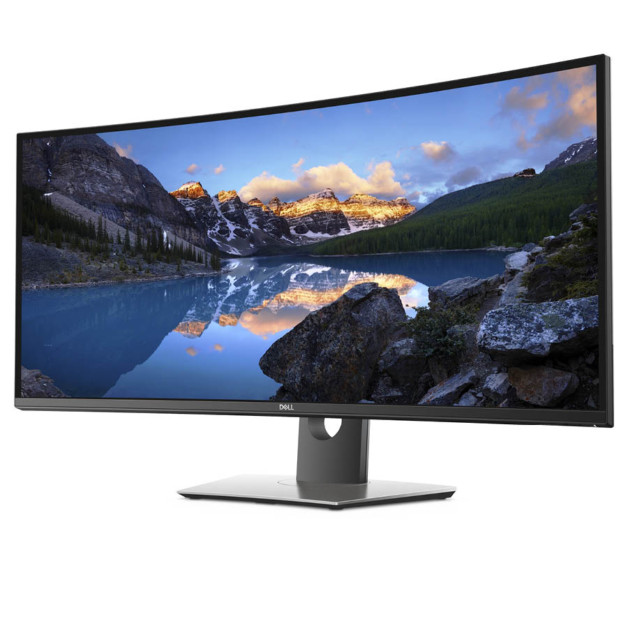 Used Monitor UltraSharp U3818DW Curved/Dell/38``UW-QHD/3840x1600/Black/w/Speakers/DP & 2xHDMI & USB - Image 4