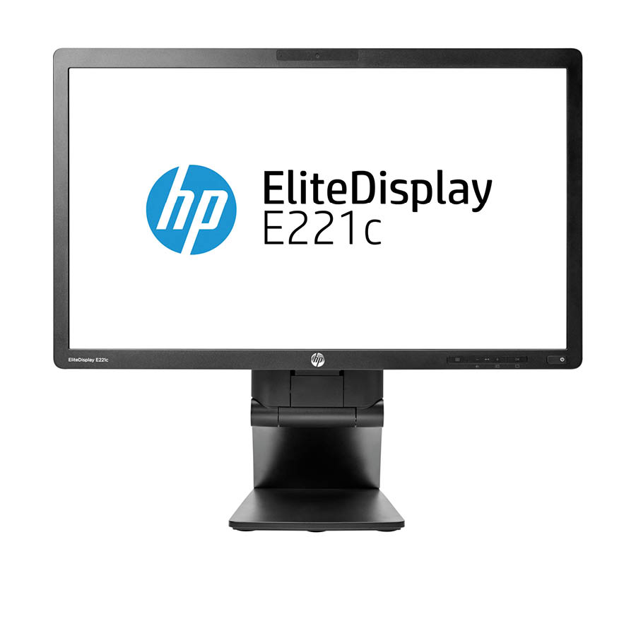 Used (A-) Monitor EliteDisplay E221c IPS LED/HP/22``FHD/w/Camera/1920x1080/Wide/Black/w/Speakers/Gra - Image 2