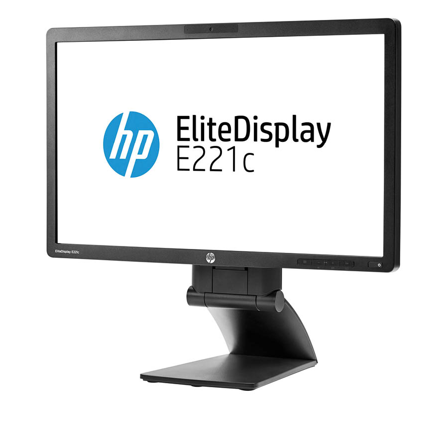 Used (A-) Monitor EliteDisplay E221c IPS LED/HP/22``FHD/w/Camera/1920x1080/Wide/Black/w/Speakers/Gra - Image 3