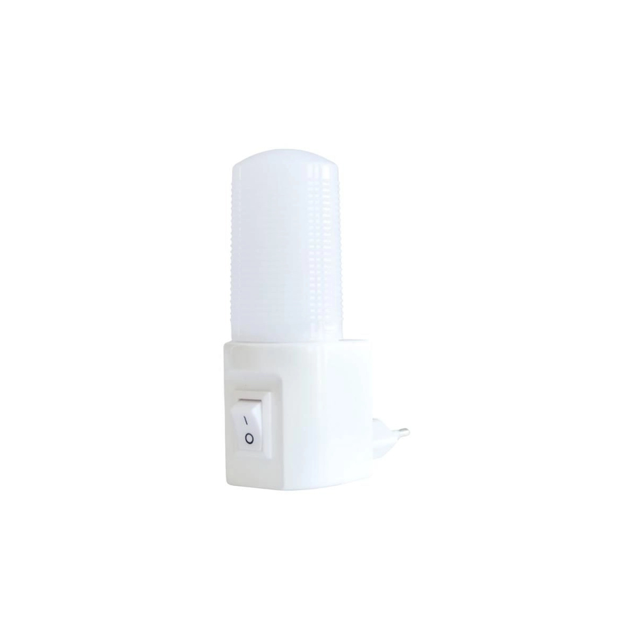 LED Φωτάκι Νυχτός με Διακόπτη 1W Ψυχρό φως LEDNC-ARON-WL