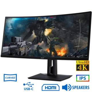 Used Monitor CZ340CK Curved/Acer/34``Utra HD 4K/3840x2160/Black/w/Speakers/DP & HDMI & USB Type-C &