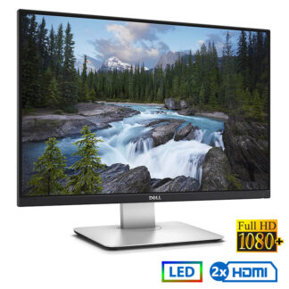Used (A-) Monitor U2415 LED/Dell/24``FHD/1920x1200/Wide/Silver/Black/Grade A-/2xHDMI & DP & mini DP