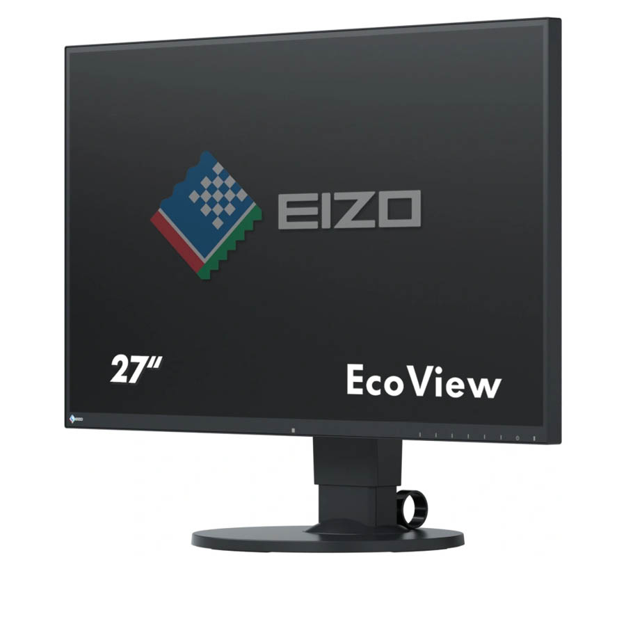 Used Monitor FlexScan EV2750 Q-LED/Eizo/27``QHD/2560x1440/Wide/Black/w/Speakers/DVI-D & DP & HDMI & - Image 3