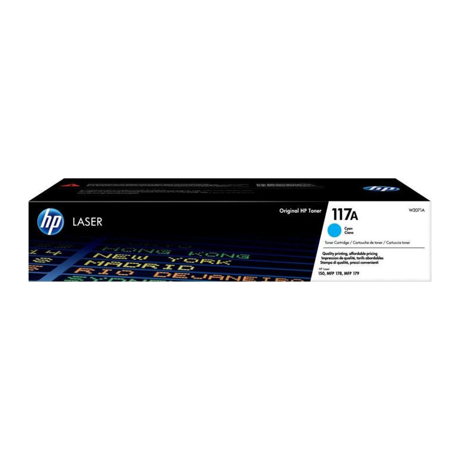 Συμβατό Toner HP W2071A cyan (117A) 700 Σελίδες - Image 2