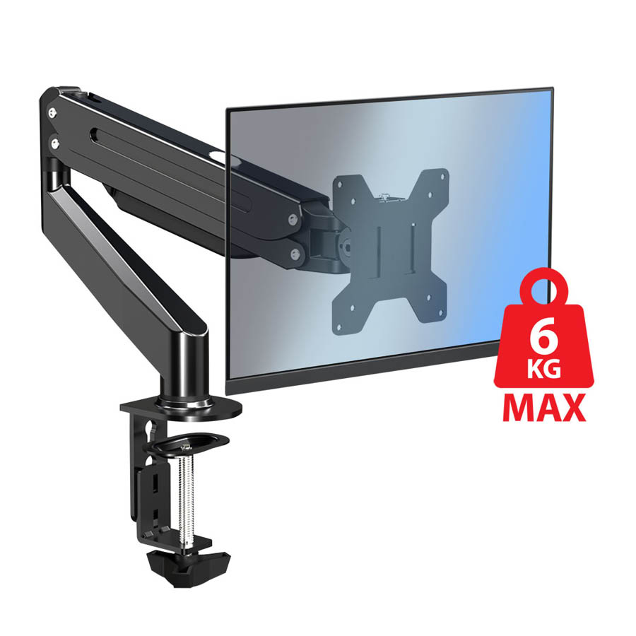 Βάση Οθόνης γραφείου 17"- 27" μαύρη W019 - Image 3