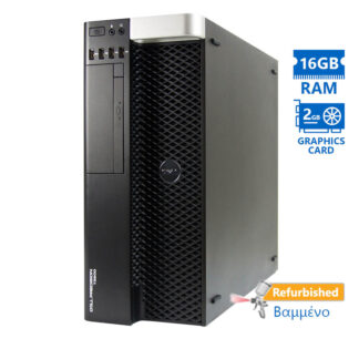 Dell Precision T3600 Tower Xeon E5-1650(6-Cores)/16GB DDR3/1TB/Nvidia 2GB/DVD/7P Grade A+ Workstatio