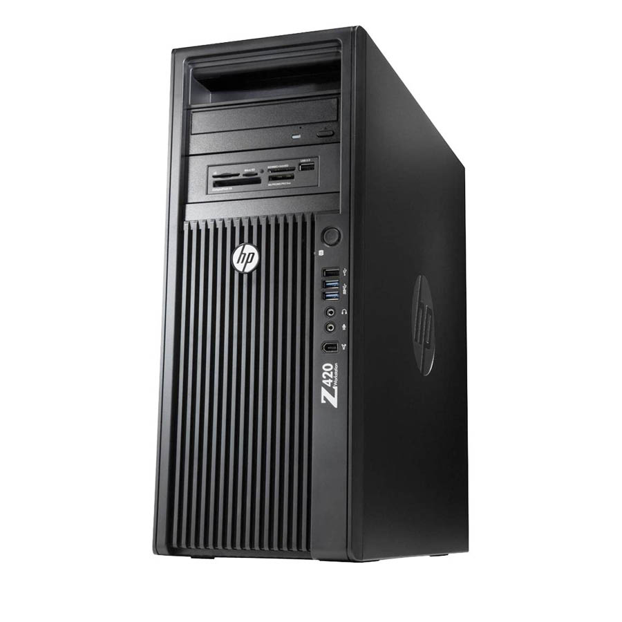 HP Z420 Tower Xeon E5-1607(4-Cores)/16GB DDR3/500GB/ATI 1GB/DVD/7P Grade A+ Workstation Refurbished - Image 2