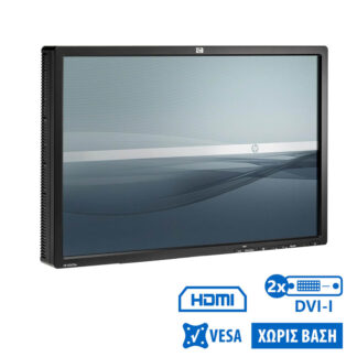 Used (A-) Monitor LP2475W TFT/HP/24``/1920x1200/Wide/Black/No Stand/Grade A-/2xDVI-Ι & DP & S-Video
