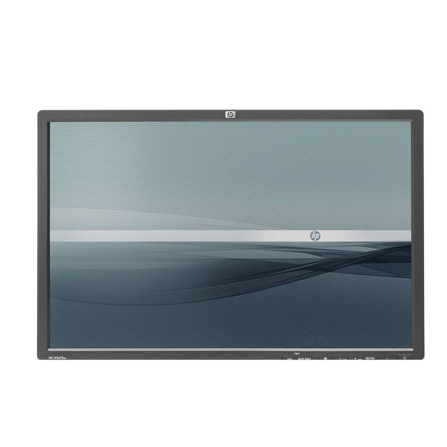 Used (A-) Monitor LP2475W TFT/HP/24``/1920x1200/Wide/Black/No Stand/Grade A-/2xDVI-Ι & DP & S-Video - Image 2