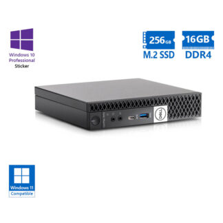 Dell Optiplex 7070 DM i5-9500T/16GB DDR4/256GB M.2 SSD/No ODD/10P Grade A Refurbished PC