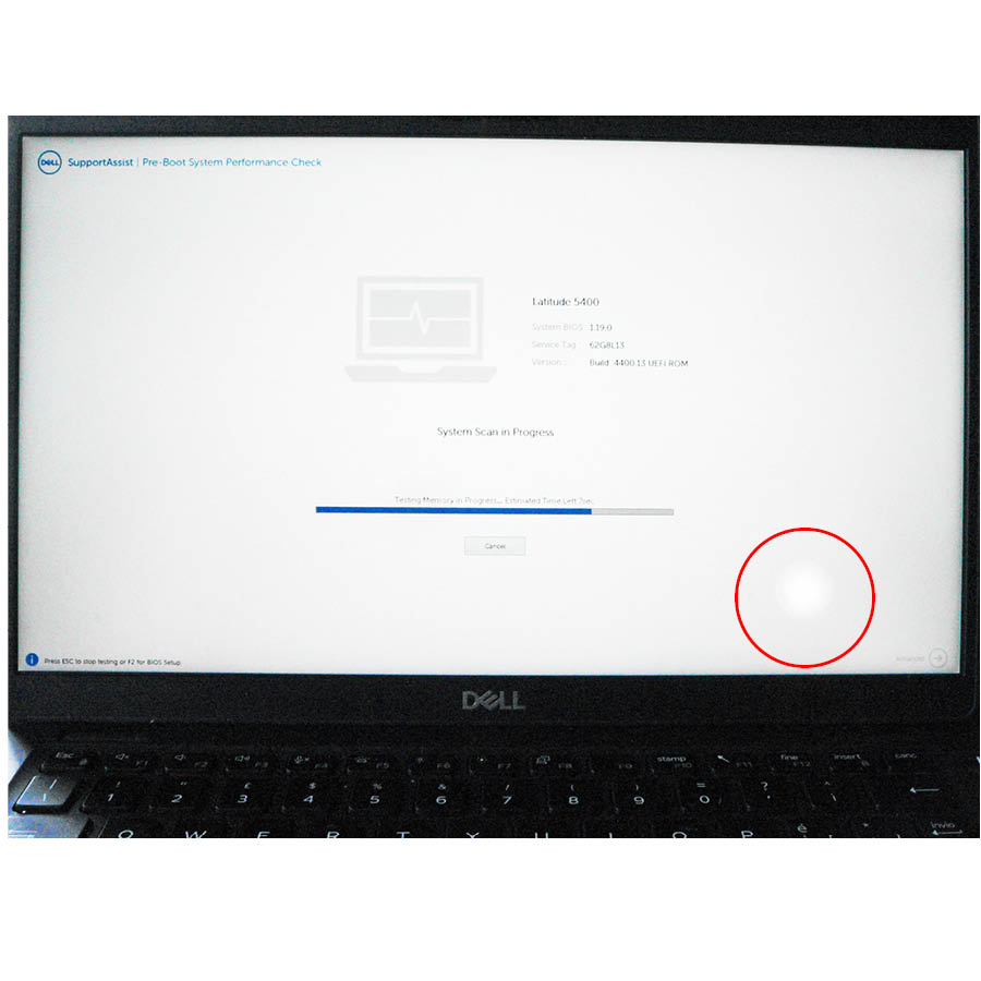 Dell (A-) Latitude 5400 i5-8265U/14``FHD/8GB DDR4/256GB M.2 SSD/No ODD/Camera/10P Grade A- Refurbish - Image 6