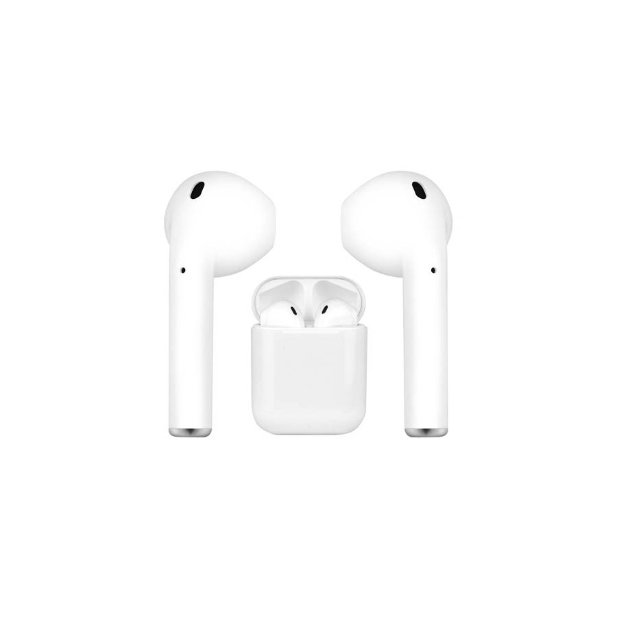 LTC Ακουστικό In-ear Bluetooth Wireless earphones με docking station powerbank LXBT180 λευκό