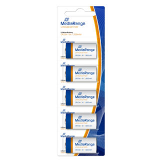Μπαταρία Λιθίου MediaRange CR123A 3V (5 Pack) (MRBAT150)